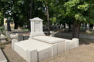 20220707 Szalay József sírjának koszorúzása